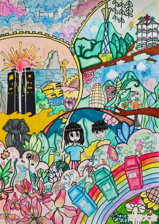 小处雏一区二区三区四区社区举办了首次环保绘画比赛吸引了众多小朋友和家长参与